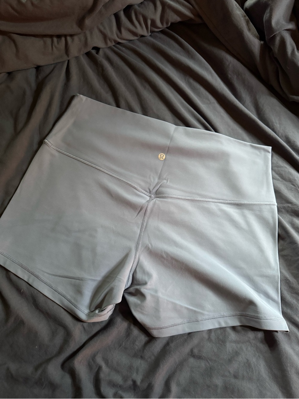 Lululemon Athletica 3” Biker Shorts Slate Blue